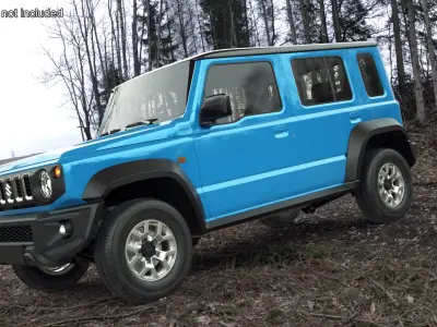 Blue SUV Suzuki Jimny 2025 