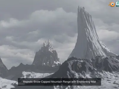 Collection of Epic Environments from Apocalypse to Fantasy 3D Model Pack