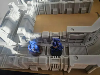 Sci Fi Trench Set part 1 3D print model