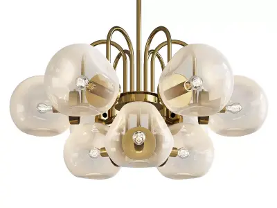 Carlo Nason Chandelier Low-poly 3D model