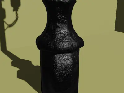 Street light 3D model