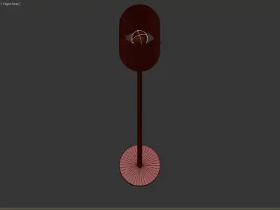 POLVERARA Lampadaire lamp 3D model