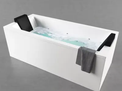 Bathtub Cum Jacuzzi  3D model