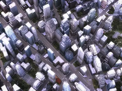 Big City 52 3D model
