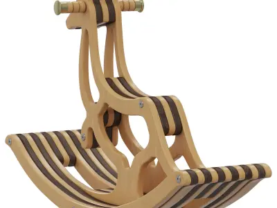 Home Concept Kangaroo Rocking Chair 3D model