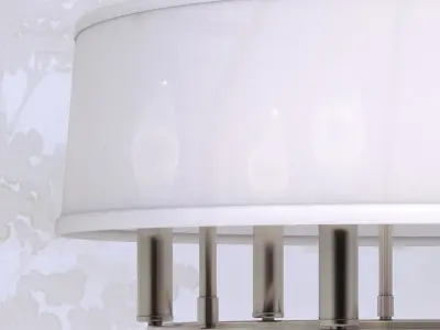 Progress Cherish 6-Light Chandelier P4618-09 Low-poly 3D model