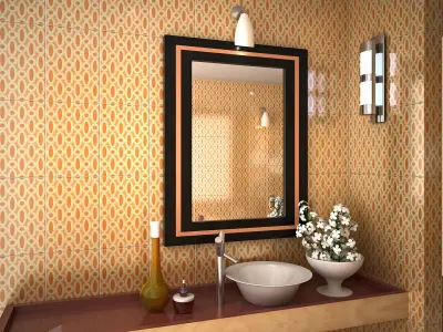 Bathroom Scene 03 3D model