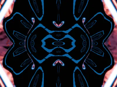 Abstract Alien Animation 3D model