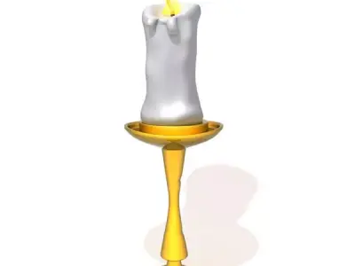 Candle light holder  3D model