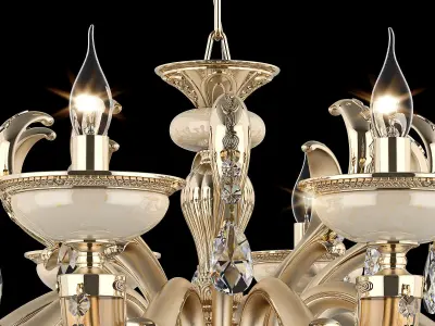 MD 89376-10 Osgona Chandelier 3D model