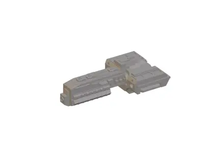 Sol Confederacy Corvette 3D print model