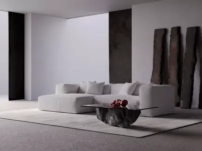 Virtual Location 003 - Cinema 4D Corona scene 3D model