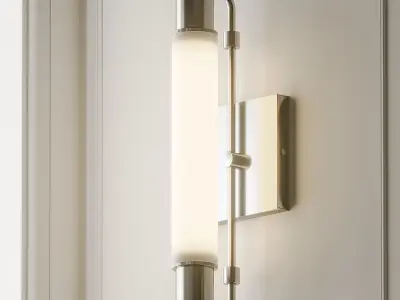 Tube Vanity Wall Sconce 3D model