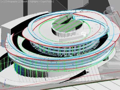 Serra building 3D model