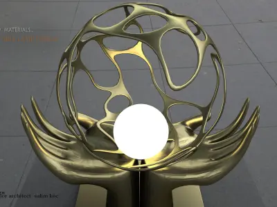 Spa Lamp 3D model