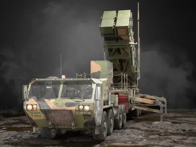  HEMTT+MIM-104 Patriot SAM PBR 