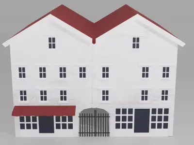 English Building 3D model