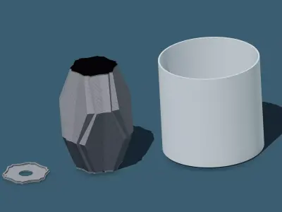 Lamp Space V1 3D print model