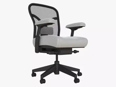Low Back Ergonomic Office Chair 3D model