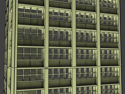 Building tall 3D model