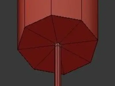 Untitled circular pendant light with name cipriani 3D model