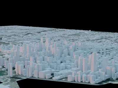 Chicago - USA 3D model