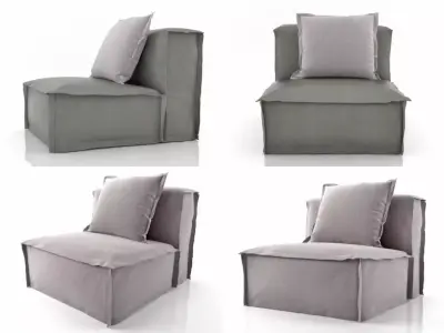 FEDDE fauteuil 3D model