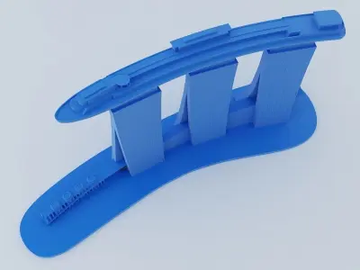 Marina Bay Sand 3D Model 3D print model
