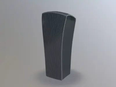 London Walkie Talkie Low-poly 3D model