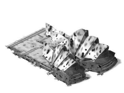 Future World - Sydney Opera House 03 3D model