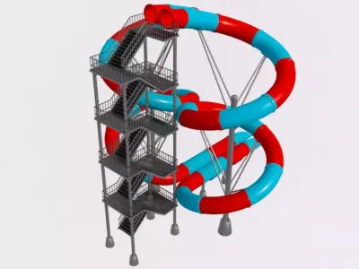 Slide Water 3D model