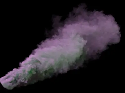 Ground Gas VDB 3D model