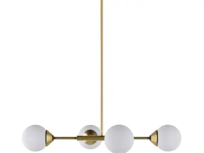 Chandelier Globe SKU 5939 Free 3D model