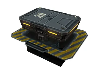 Weight-lift box 3D model