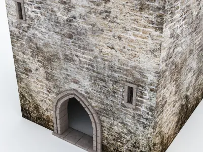 Castle pack part1 Low-poly 3D model