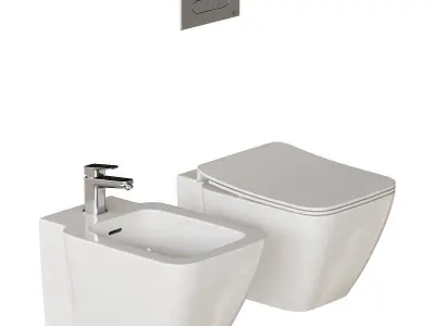 Ideal Standard STRADA II WC Full Set 3D model