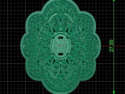 Jewelry ring 159 3D print model