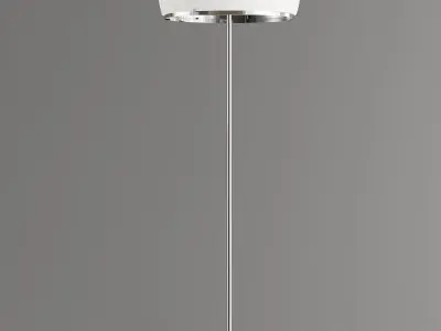 INARI modern floor lamp with shade 3D model