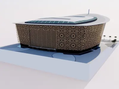 Dubai Opera - UAE 3D model