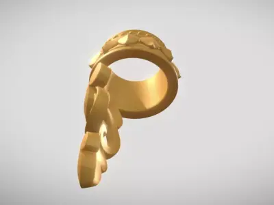 3D Print Ready Jewelry Component 3D model