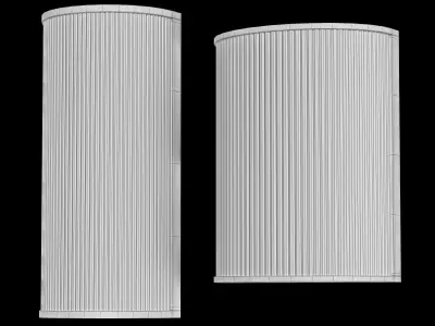 Art Deco Wall Light 3D model
