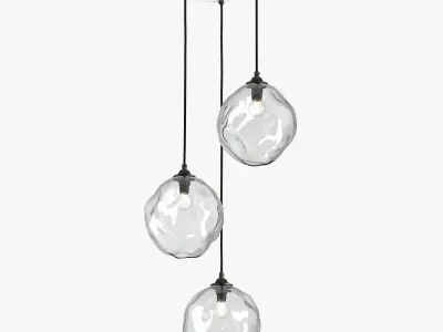 Rothschild Bickers Liquid Light clusters 3D model