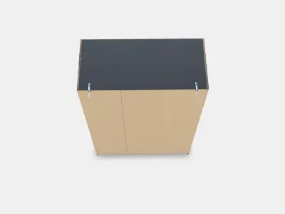 RAKKESTAD Wardrobe with 3 doors 3D model