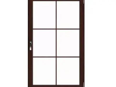 Wooden Window 11 3D model