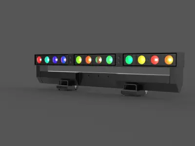 DTS LED Katana 3D model