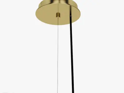Mobile Chandelier Grand pendant light by West Elm 3D model