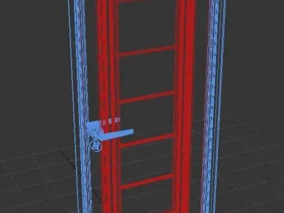 MAIN DOOR - OBLAK Free 3D model