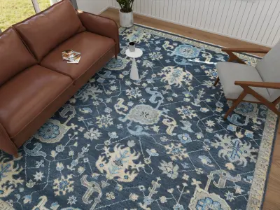 Little Living Room 01 Low-poly 3D model