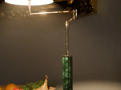 Noble bedside lamp Free 3D model