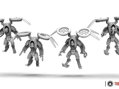 Dark Techno - Vespaxii MK2 3D print model